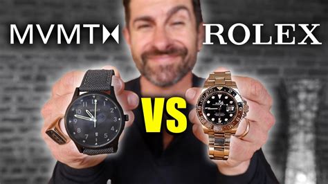 Alpha M Video MVMT vs Rolex 